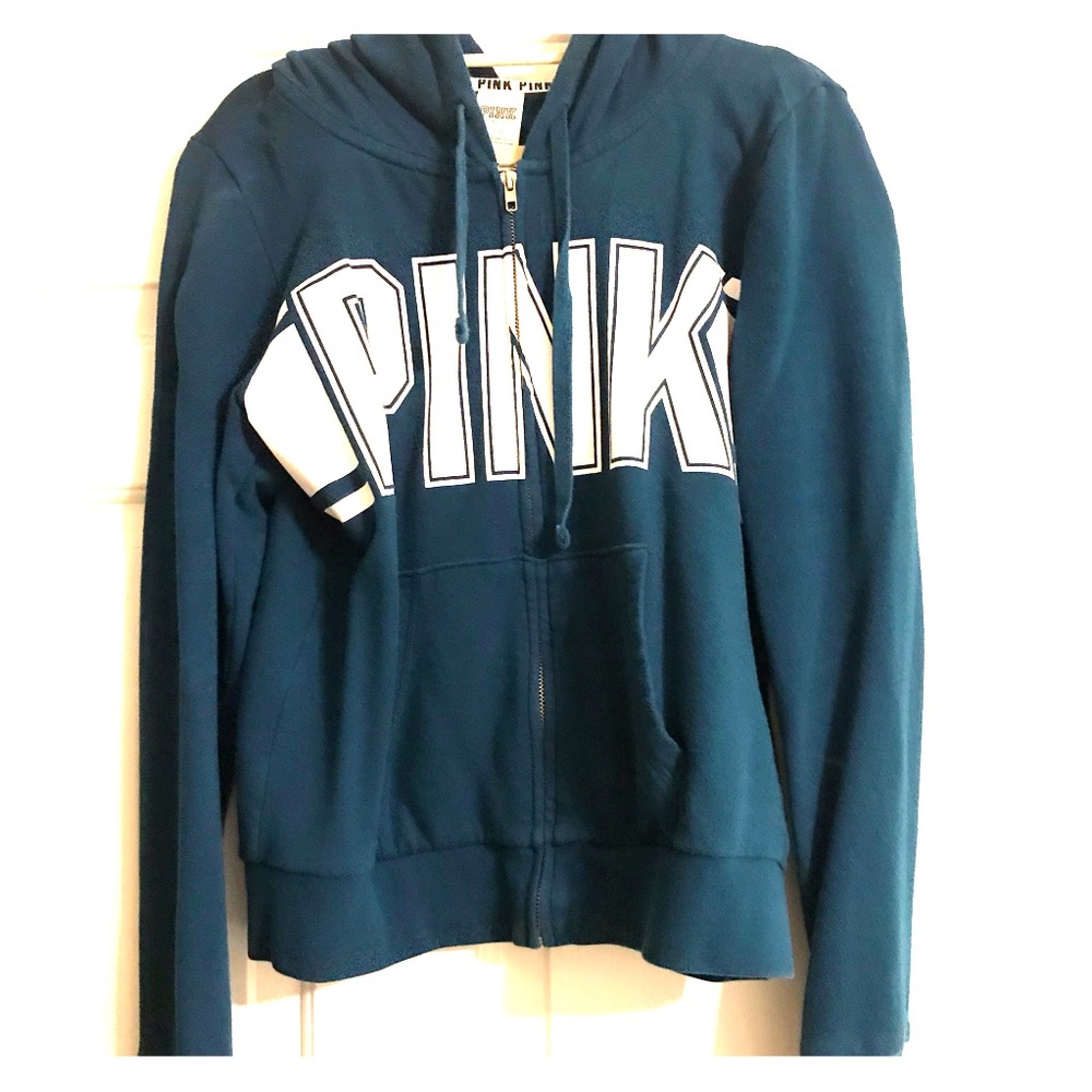 “Pink” teal jacket